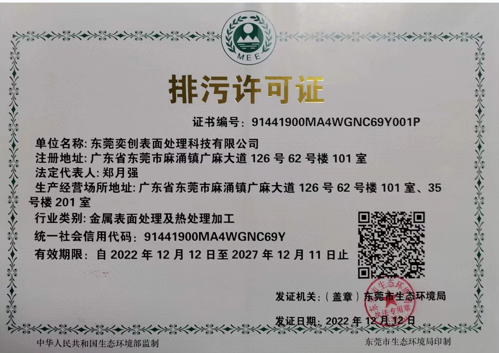 排污許可證